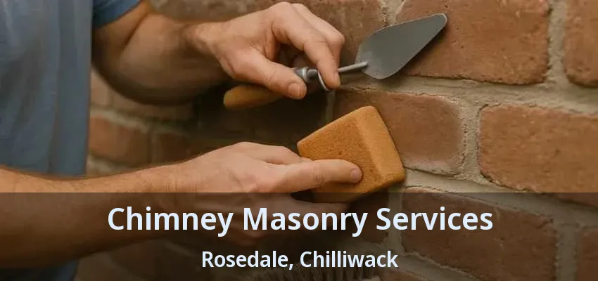 Chimney Masonry Services Rosedale, Chilliwack - BC